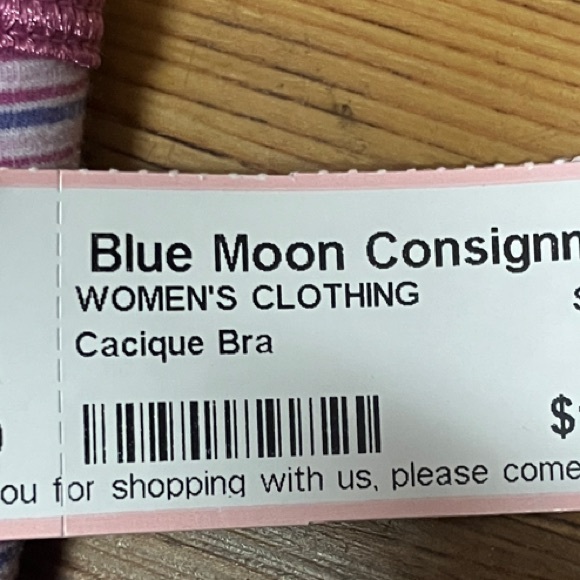 Cacique Multicolor Striped Bra - Picture 2 of 4